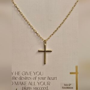 Cross Necklace NIB